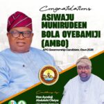 Ambassador Niniola Congratulates Oyebamiji on His Emergence as APC Candidate